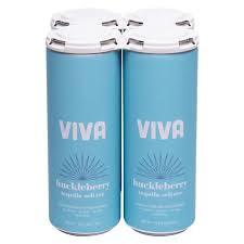 Viva Huckleberry Tequila Seltzer 4pk